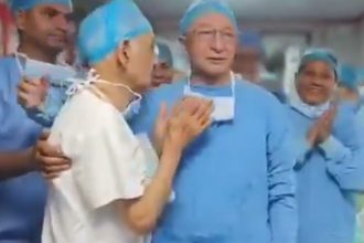 AIIMS Dr Jeevan Singh Tatiyal’s emotional farewell after 46 years of service | Video