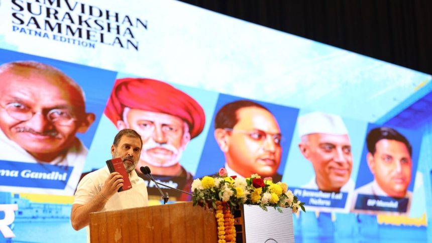 ‘RSS, Ambani, Adani control India, MPs have no power’: Rahul Gandhi at Patna rally