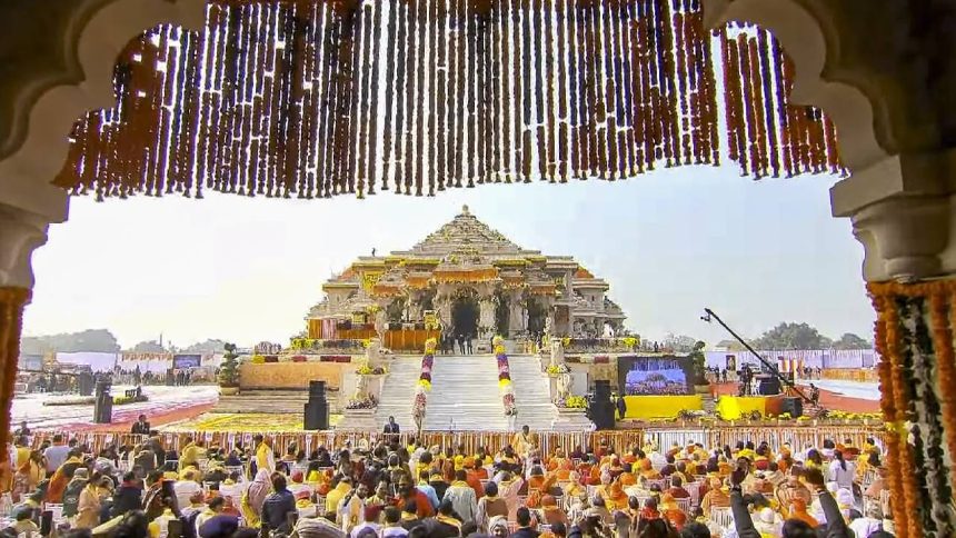 Bhumi pujan of Ram Mandir replica in Murshidabad today; TMC MLA vows to build mosque 1 Bhumi pujan of Ram Mandir replica in Murshidabad today; TMC MLA vows to build mosque