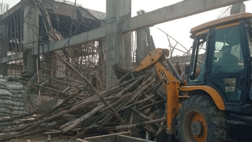 Under-construction lintel collapses at Kannauj railway station; many feared trapped