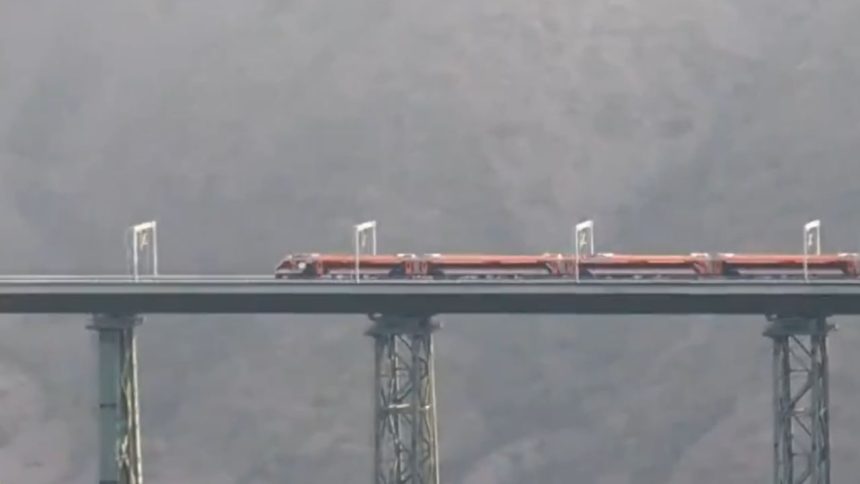 Watch: Vande Bharat Express completes successful trial run in Jammu and Kashmir