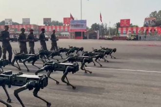WATCH: High-tech robotic mules take centre stage at 77th Army Day parade in Pune