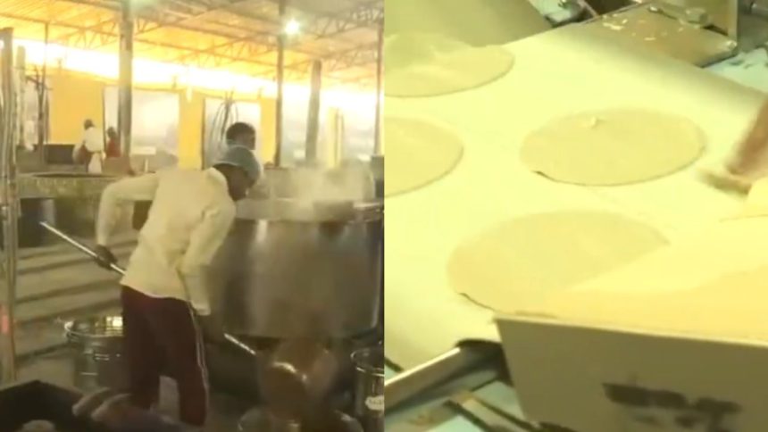 Watch video: Inside ISKCON’s mega kitchen at Maha Kumbh