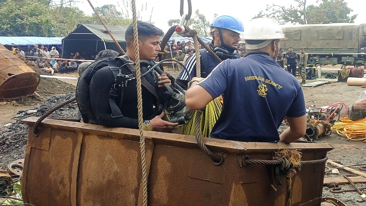 Assam: Body of miner recovered from flooded rathole mine, rescue ops continue