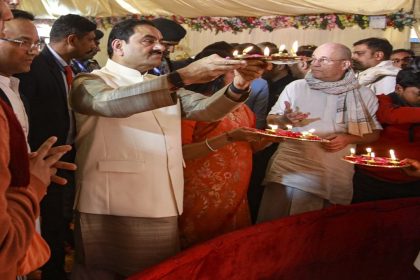 ‘An amazing experience’: Gautam Adani visits Maha Kumbh Mela in Prayagraj