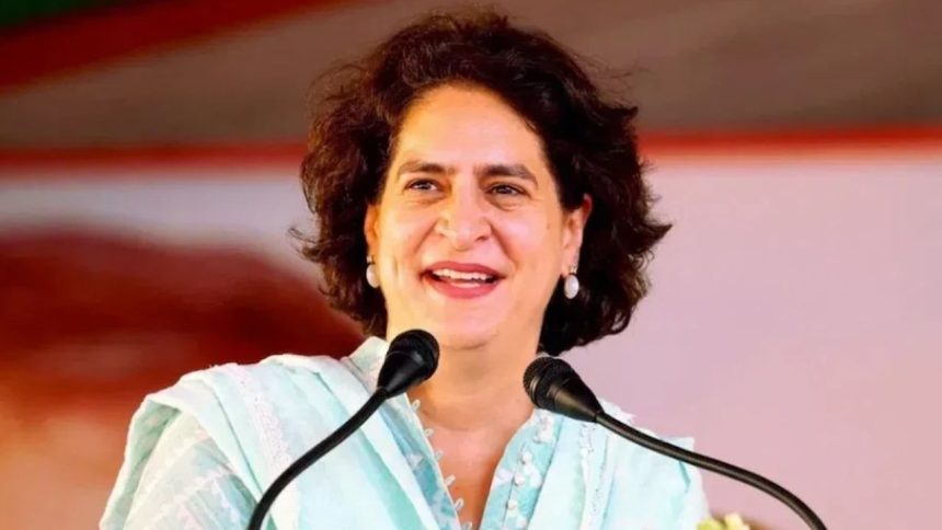 Priyanka Gandhi demands PM Modi’s accountability over falling value of rupee