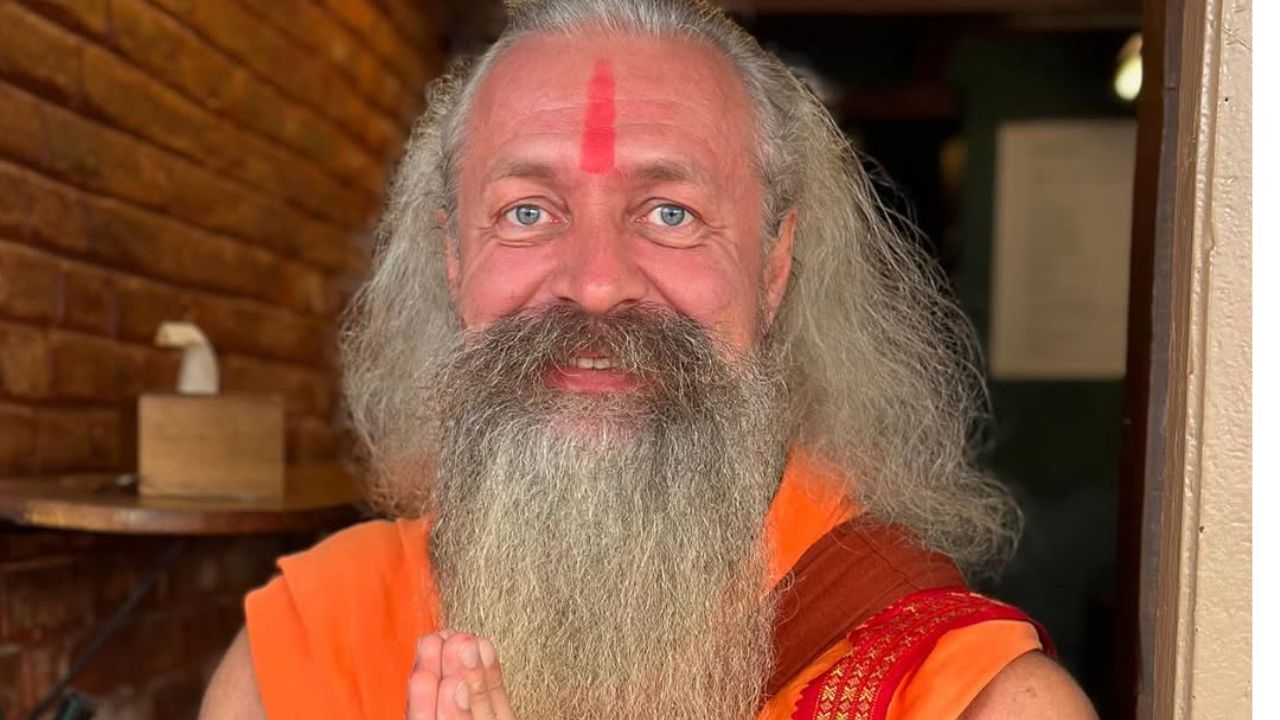 Meet ‘Muscular Baba’: 7-foot-tall Russian monk steals show at Prayagraj Kumbh Mela
