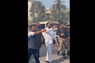 Humanitarian act: Maharashtra deputy CM Eknath Shinde stops his convoy, assists injured biker | Video