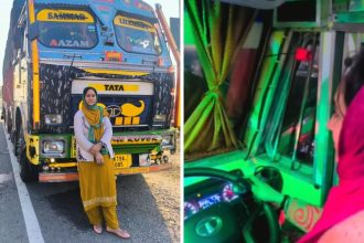 Breaking stereotypes: Kashmir’s Rabia Yaseen becomes valley’s 1st woman truck driver