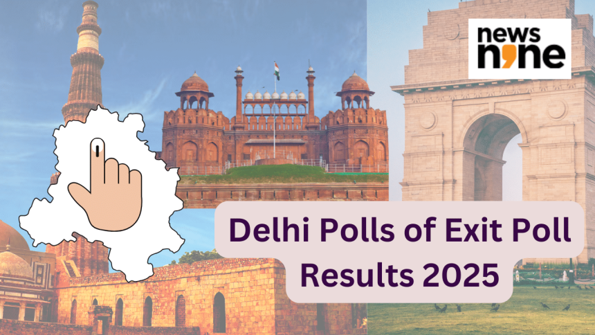 Matrize Delhi Exit Poll Results 2025:  BJP poised for victory, AAP faces tight race