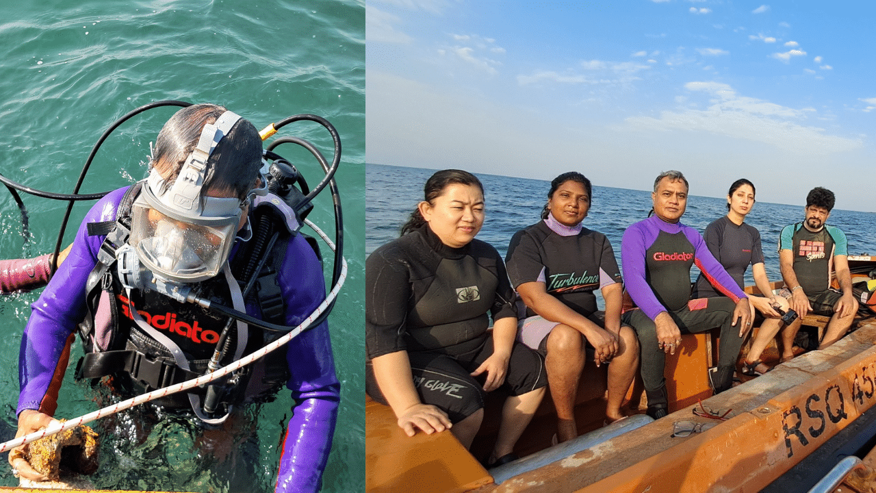 India’s submerged past: ASI dives into sea to explore ancient ruins off Dwarka coast India’s submerged past: ASI dives into sea to explore ancient ruins off Dwarka coast