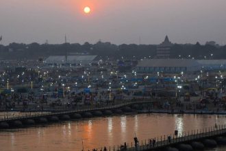Acharya Avdheshanand Giri presides over ‘Jan Jatiya Yuva Kumbh’ at ongoing Maha Kumbh