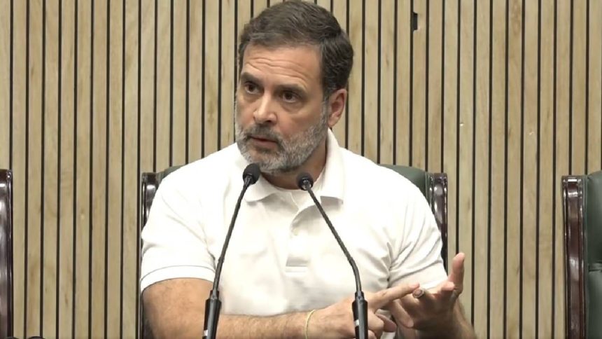 New voters added to benefit BJP: Rahul claims anomalies in Maharashtra, questions EC