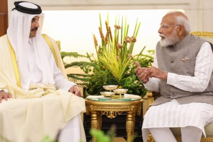 India-Qatar cement strategic partnership as PM Modi holds talks with Amir Al-Thani