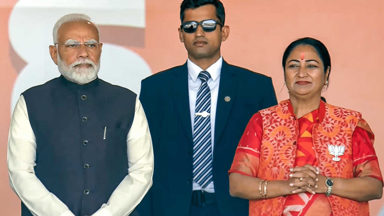 ‘Risen from grassroots’: PM Modi congratulates Rekha Gupta on taking oath as Delhi CM