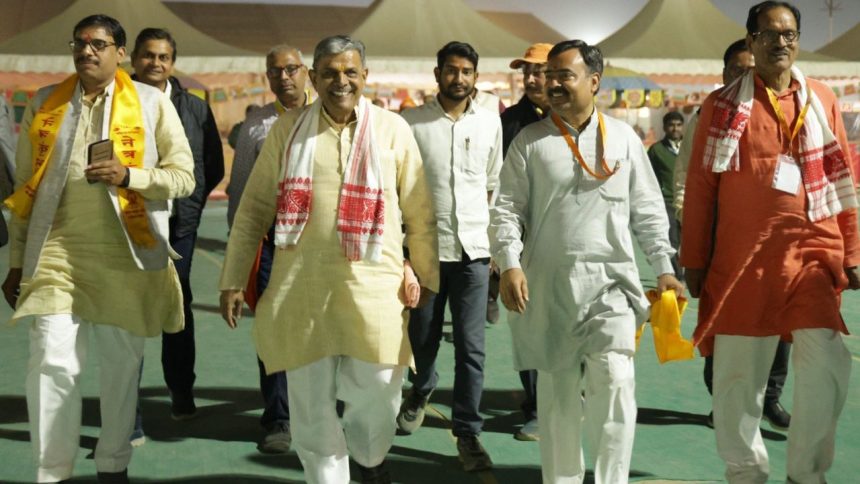 Maha Kumbh is a unique confluence of devotees, says RSS’ Dattatreya Hosabale in Prayagraj