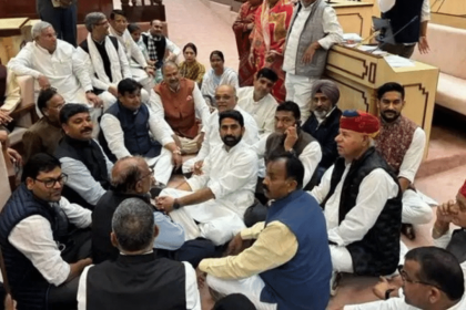 Rajasthan Congress legislators continue ‘dharna’ over suspension of 6 MLAs