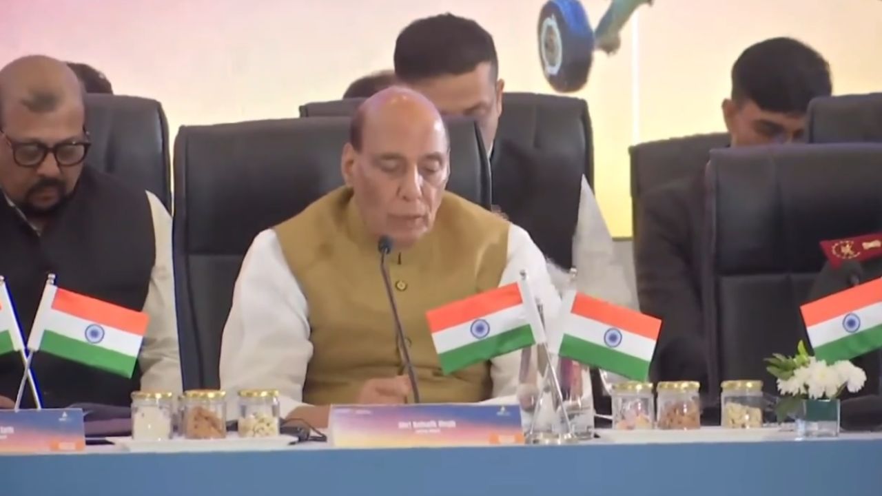 Evolving global security scenario demands innovation, stronger partnerships: Rajnath Singh Evolving global security scenario demands innovation, stronger partnerships: Rajnath Singh