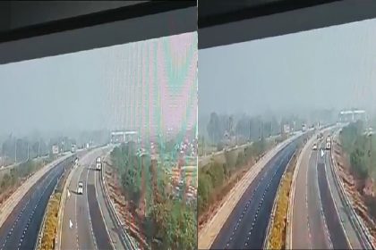 SUV rolls over multiple times on Purvanchal Expressway after tyre burst; 3 critical | Video