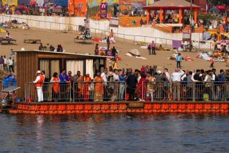 Maha Kumbh Mela 2025: 118-member foreign delegation takes holy dip at Sangam