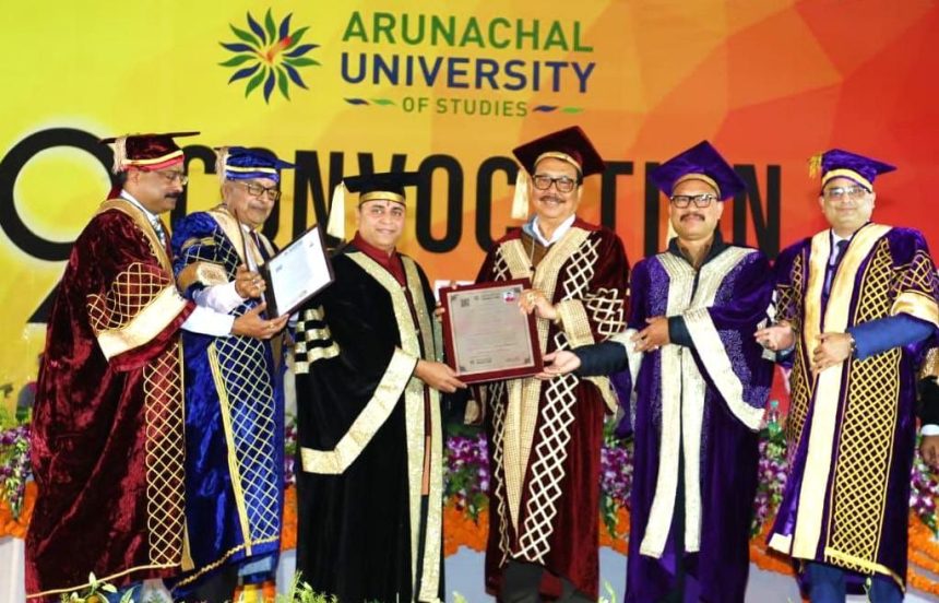 BJP leader Sunil Deodhar awarded honorary doctorate for social service contributions