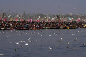Maha Kumbh 2025: Security boosted for first ‘Amrit Snan’ after stampede