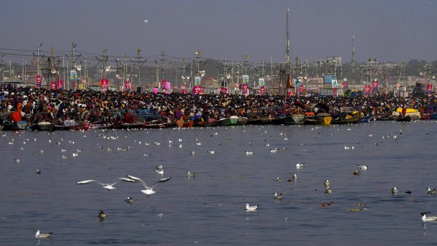 Maha Kumbh 2025: Security boosted for first ‘Amrit Snan’ after stampede