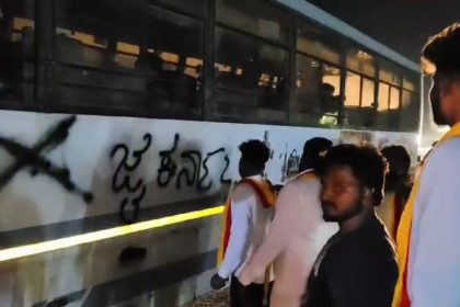Buses vandalised, drivers thrashed: Maharashtra-Karnataka language row escalates