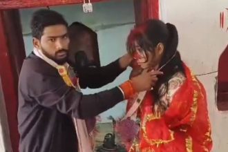 Bihar woman ditches ‘abusive’ husband, marries loan agent in Temple ceremony