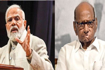 PM Modi’s special gesture to Pawar wins hearts at Marathi literary festival