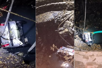 Maharashtra: Three die after car plunges into well during driving lesson in Nagpur