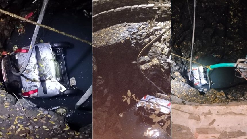Maharashtra: Three die after car plunges into well during driving lesson in Nagpur