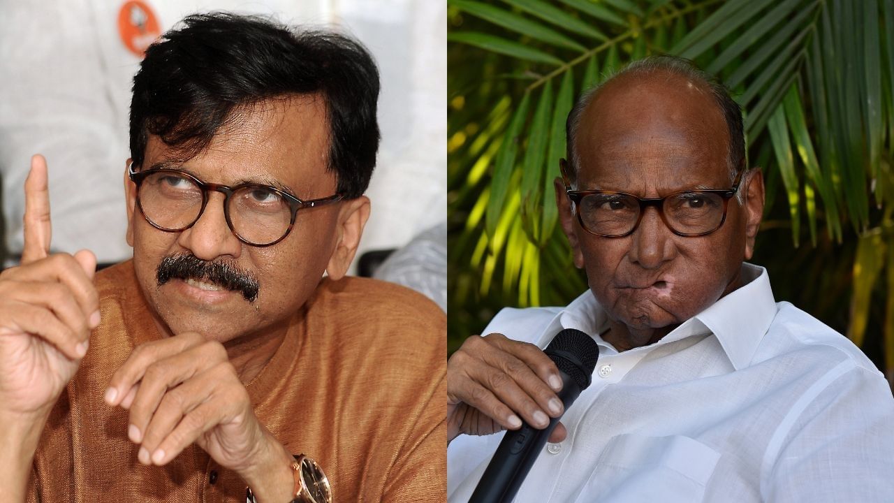 Fissures in MVA? Sharad Pawar lauds Eknath Shinde at cultural event, Uddhav Thackeray’s party slams him Fissures in MVA? Sharad Pawar lauds Eknath Shinde at cultural event, Uddhav Thackeray’s party slams him