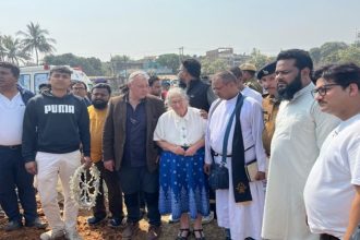 Last wish of Australian man honoured, buried in Bihar’s Munger during 12th visit