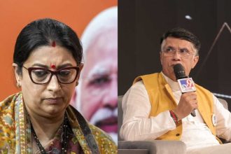 ‘Actual agent of George Soros…’ : Cong uncovers Irani’s USAID links, BJP clarifies