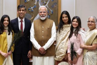 ‘Great friend of India’: PM Modi after meeting former UK PM Rishi Sunak, his family