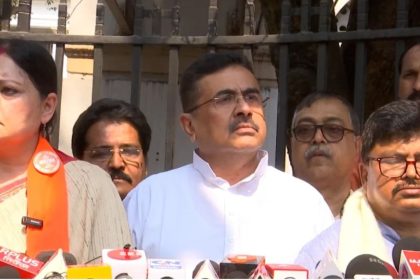 BJP’s Suvendu Adhikari among 4 BJP MLAs suspended from West Bengal Assembly for 30 days