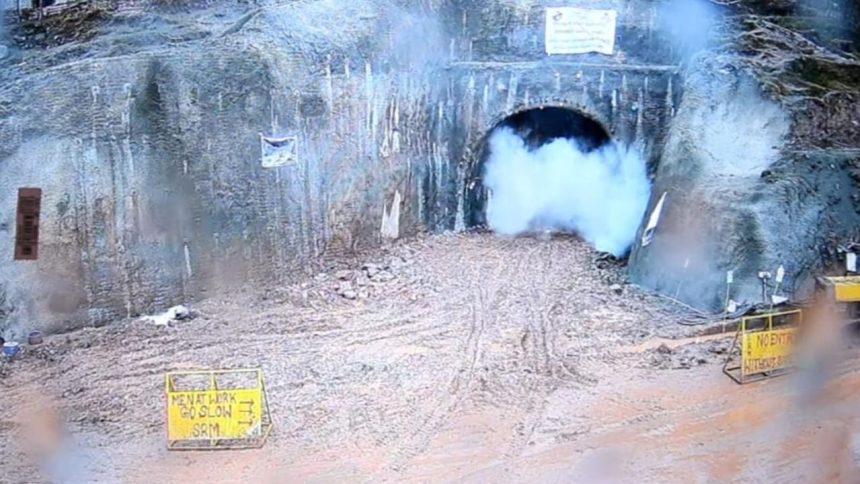 Bhimber Gali Tunnel project begins with inaugural blast to boost connectivity in J&K