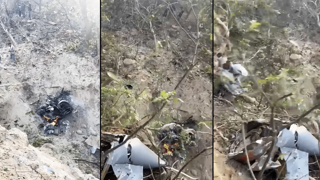 IAF fighter jet crashes in Haryana’s Panchkula, pilot ejects safely