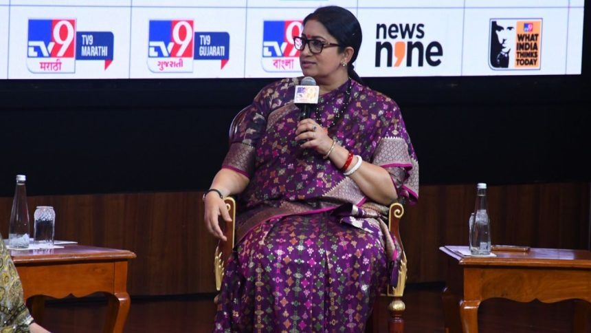 We are working to make women crorepatis: Former Union minister Smriti Irani at WITT 2025 1 We are working to make women crorepatis: Former Union minister Smriti Irani at WITT 2025