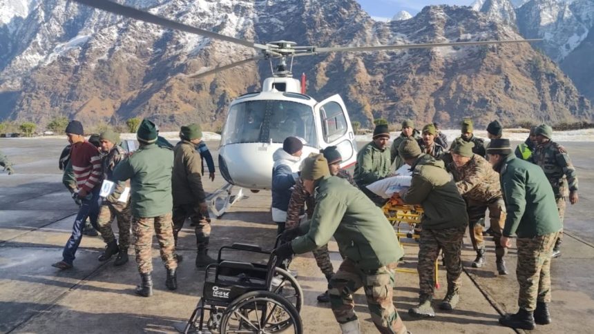 Uttarakhand Avalanche: 47 workers rescued, six airlifted to ITBP Hospital; Updates