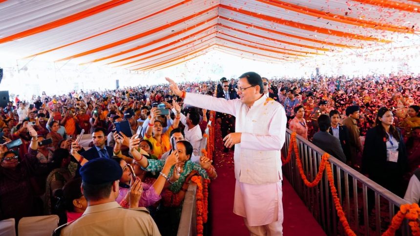 Uttarakhand CM Dhami marks 3 years in office with major announcements for youth, employees and local development