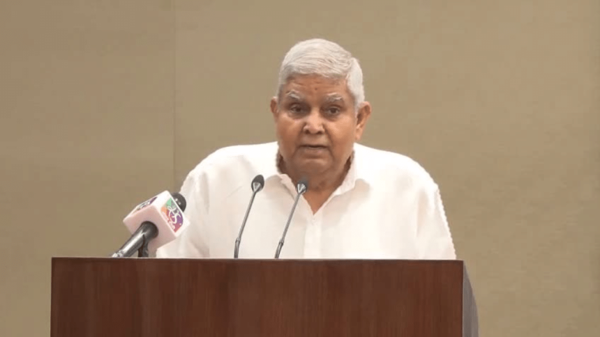 Article 142 has become a nuclear missile against Democratic forces: Vice-President Jagdeep Dhankar