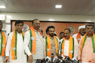 Former India cricketer Kedar Jadhav joins BJP to commence political career