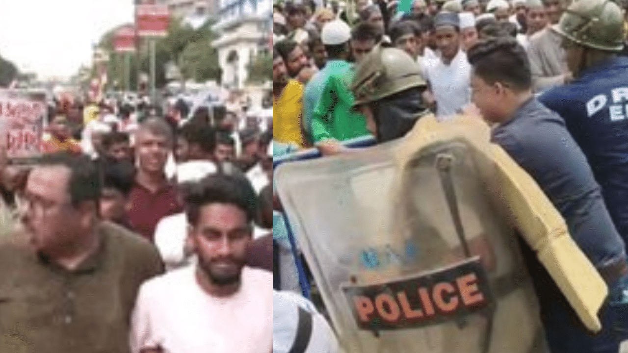 Bengal violence: ISF demands repeal of (Waqf Amendment Act), supporters clash with Kolkata police