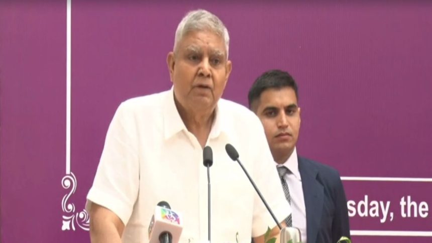 Citizen is supreme because a nation & democracy are built by citizens: Vice President Jagdeep Dhankhar