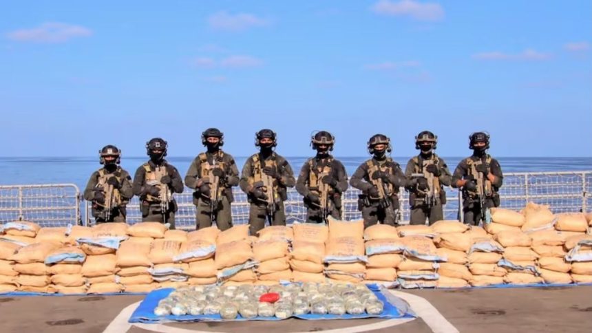 INS Tarkash seizes 2,500 Kg of narcotics in western Indian Ocean