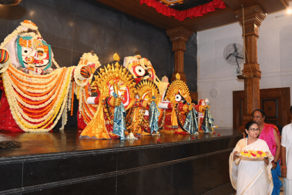 West Bengal CM Mamata Banerjee inaugurates Rs 250-crore Jagannath Temple in Digha