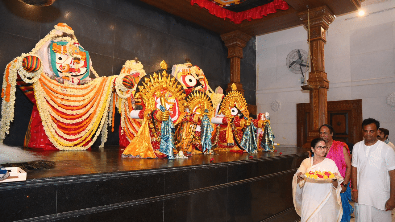 West Bengal CM Mamata Banerjee inaugurates Rs 250-crore Jagannath Temple in Digha West Bengal CM Mamata Banerjee inaugurates Rs 250-crore Jagannath Temple in Digha