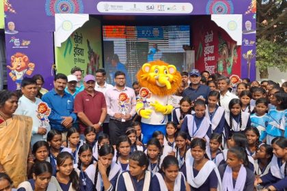 Torch Relay reaches Samastipur, ignites excitement for Khelo India Youth Games 2025